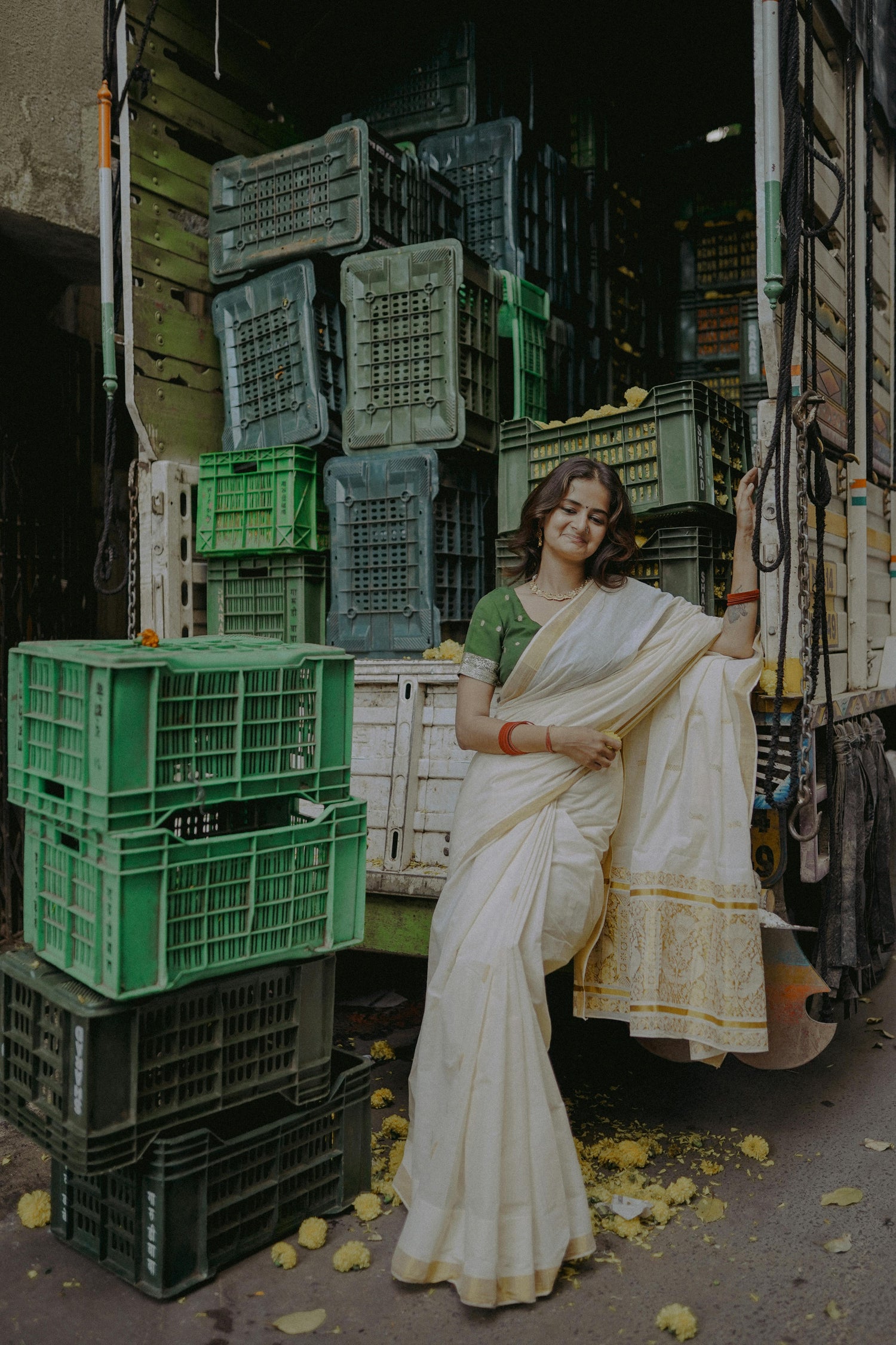 Everyday Elegance – Comfortable yet stylish sarees for daily wear.